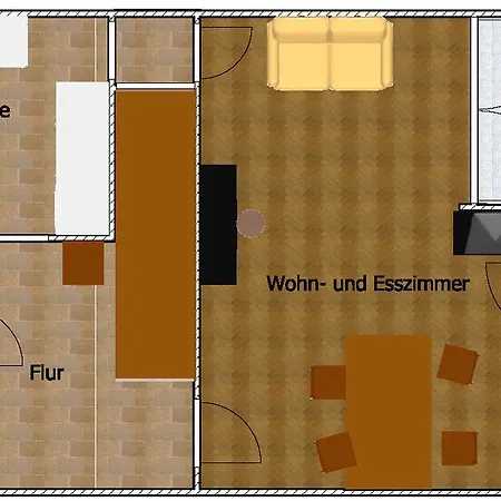 Fraeng-shui Ferienwohnung Apartamento Erlangen